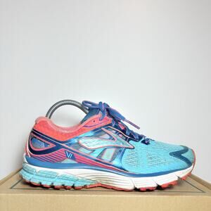 Brooks Ravenna 6 Women's Running Shoes Size 9 Blue Pink Athletic Sneaker Used